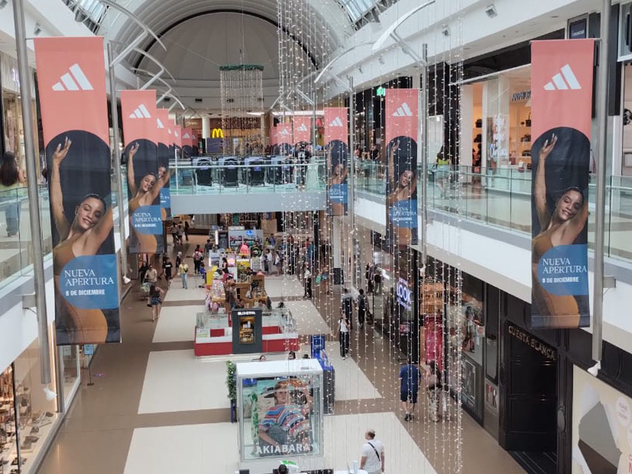 Banner Luminaria - Shopping