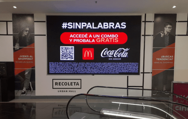Pantalla Digital Recoleta Urban Mall - Shopping