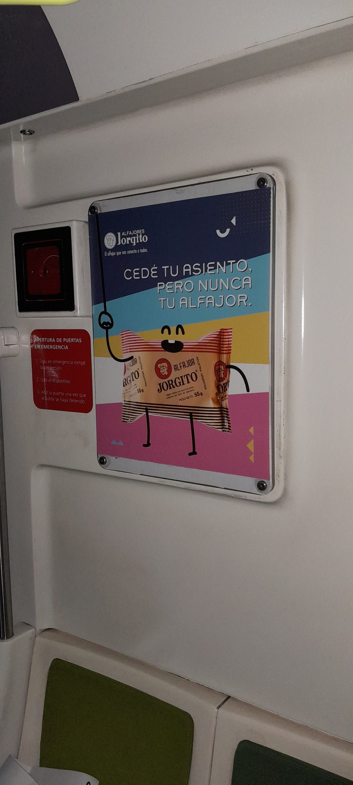 Interior de Vagón - Subte