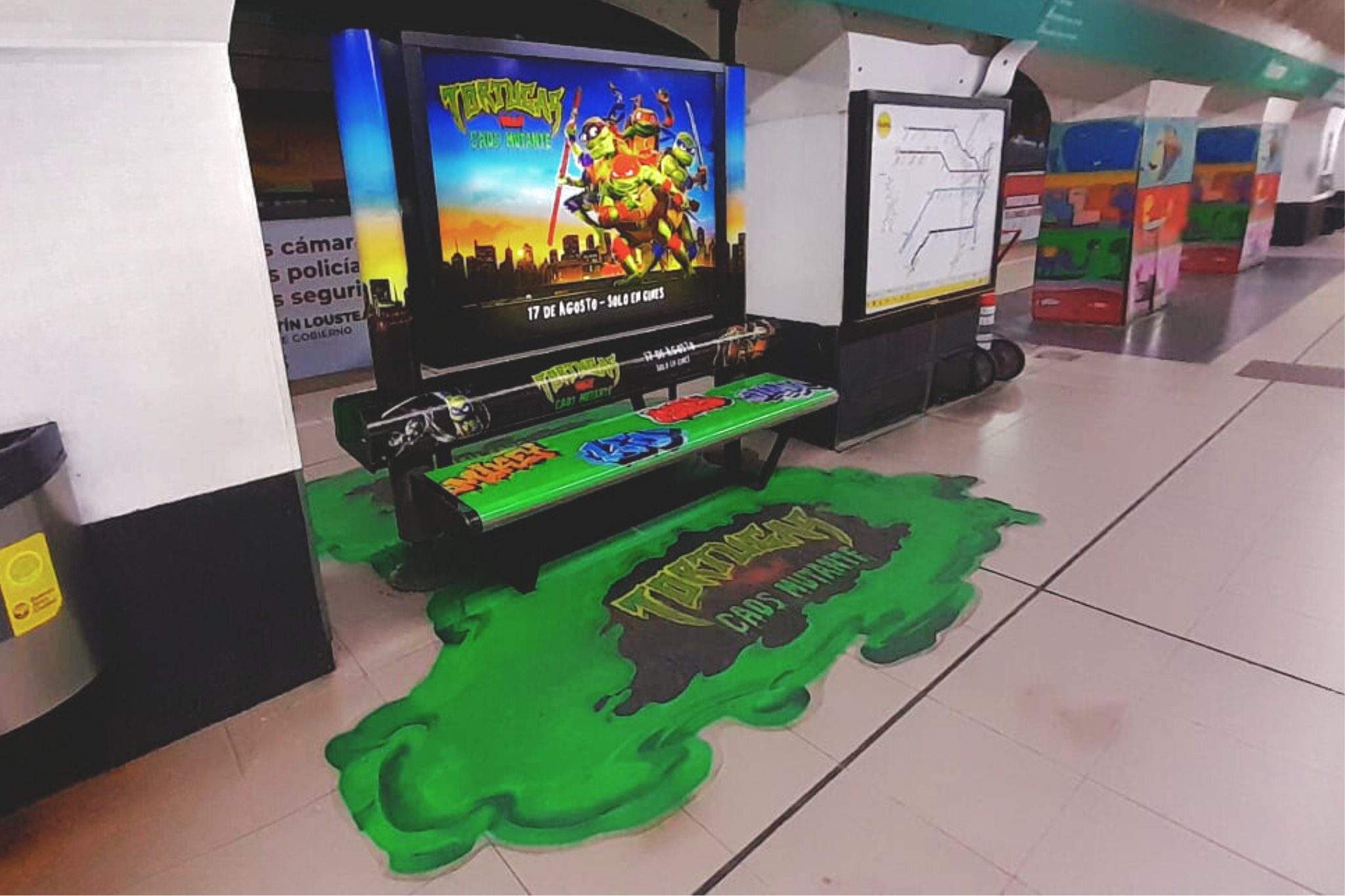 Isla de descanso - Subte