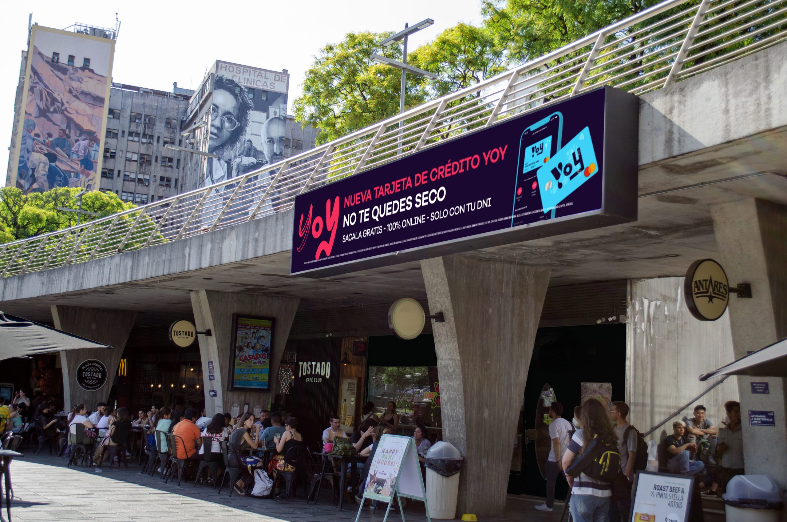 Pantalla Digital - Paseo Houssay