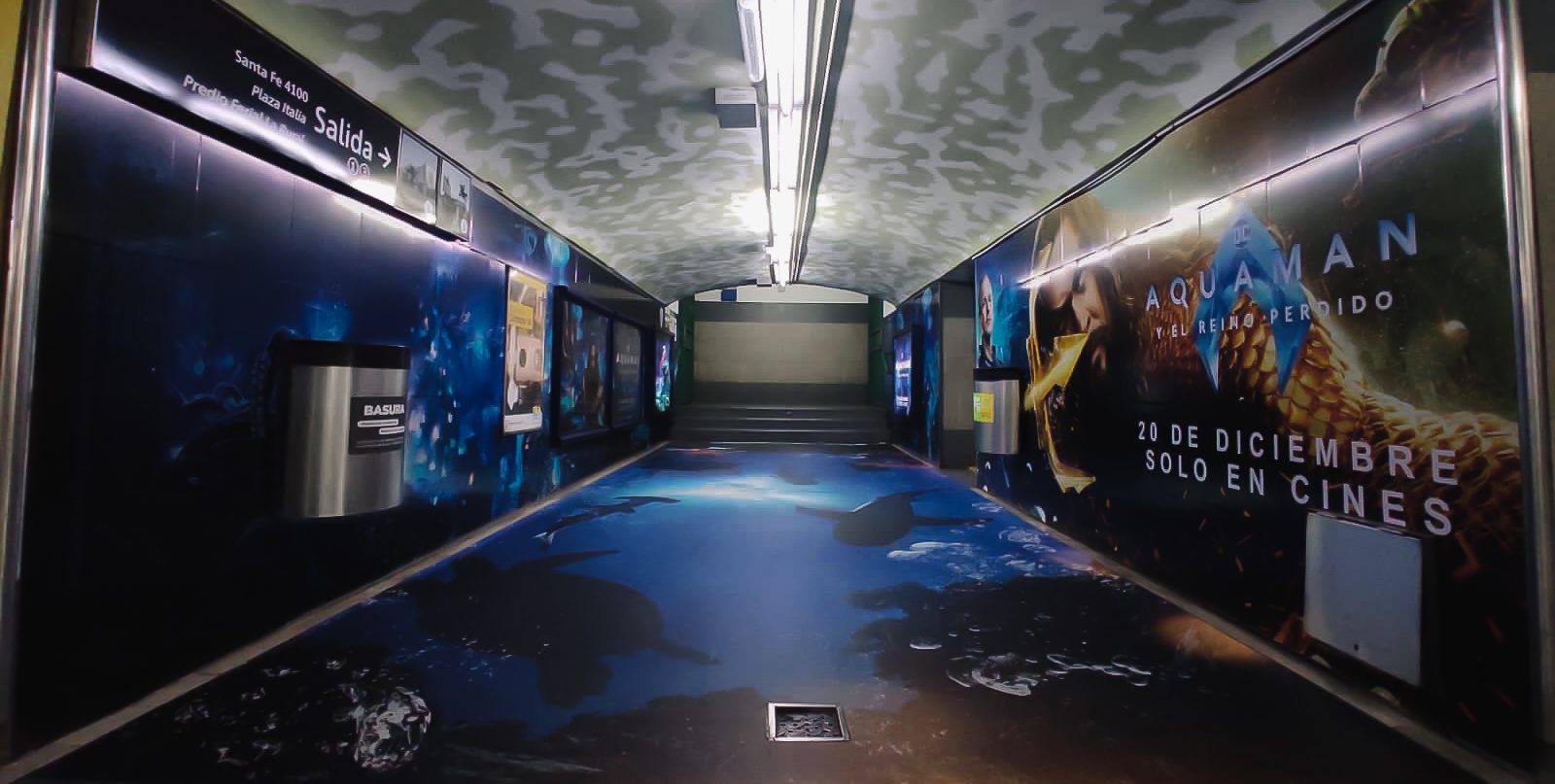 Pasillo Tematizado- Subte