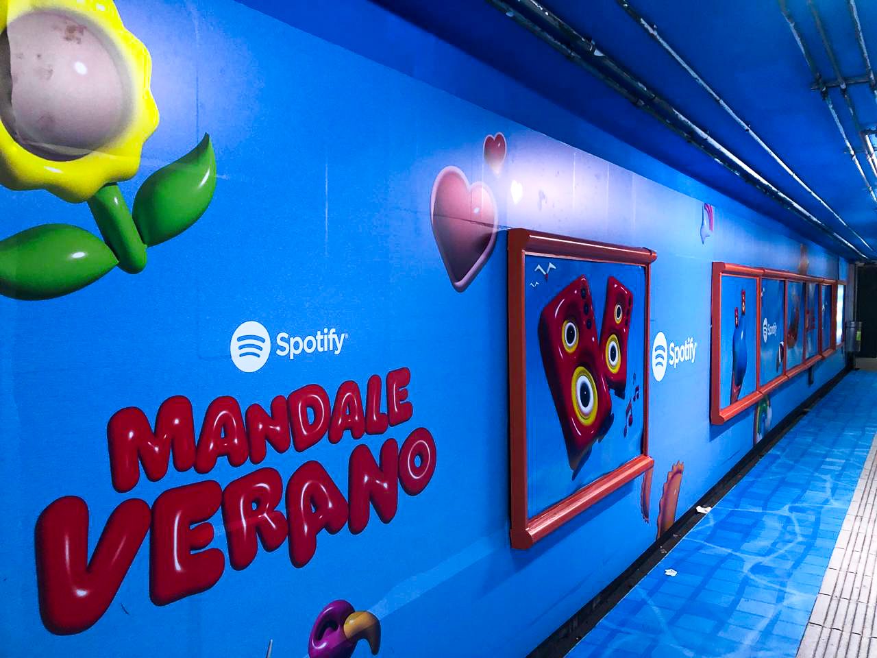 Pasillo Tematizado - Subte