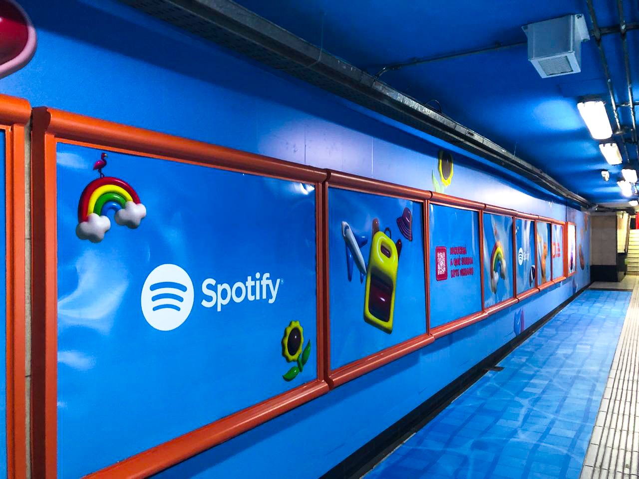 Pasillo Tematizado - Subte