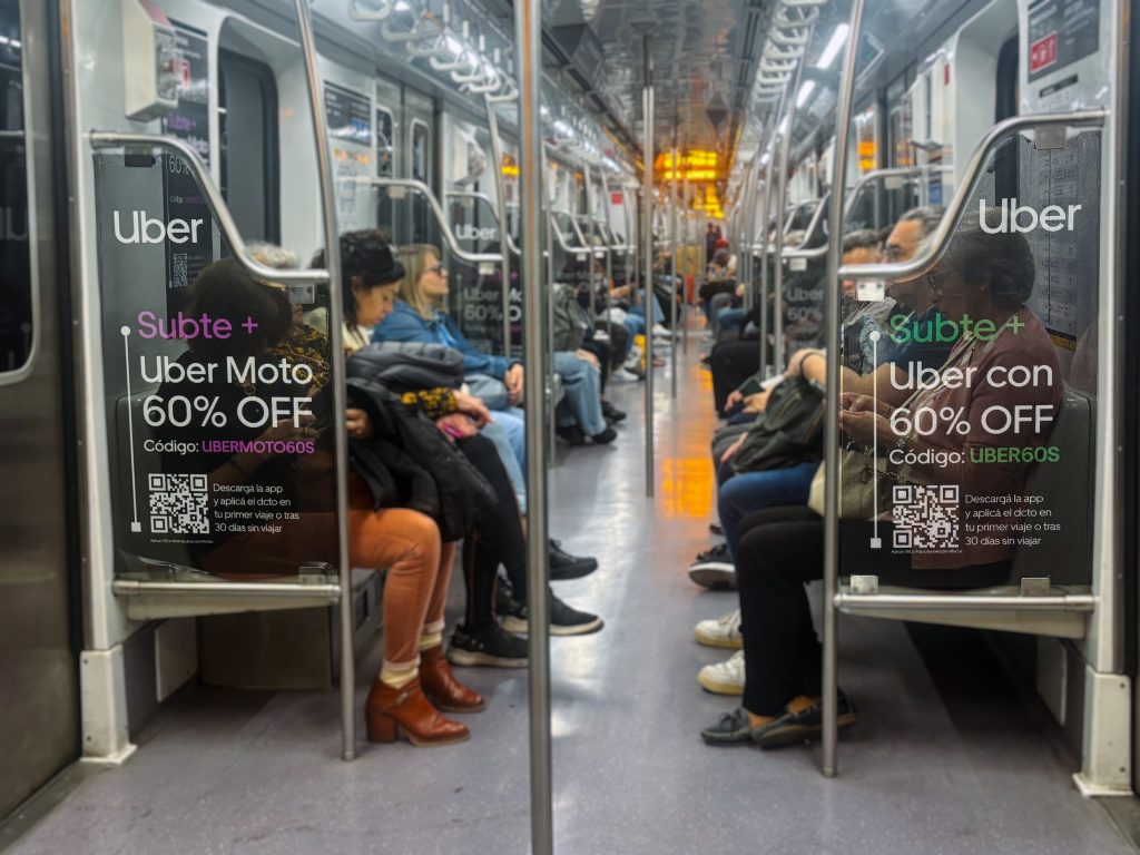Interior de Vagones - Subte
