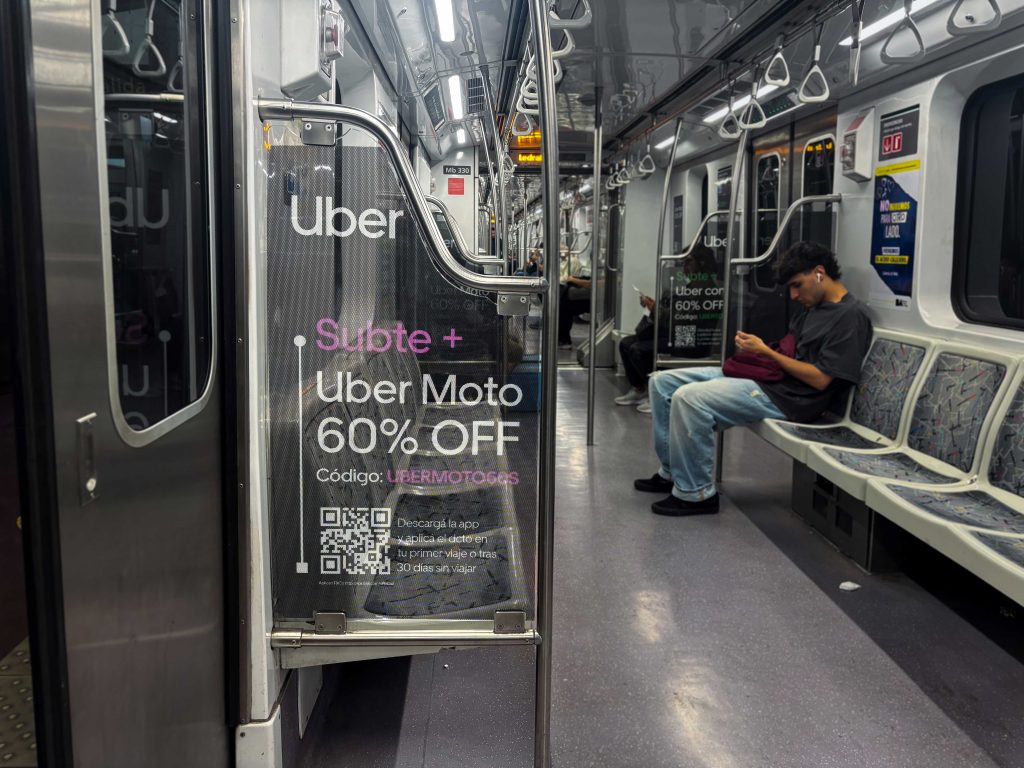 Lateral de Asiento - Subte